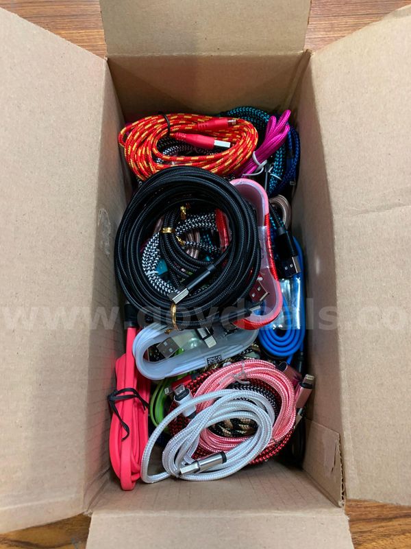 Box of Charging Cables
