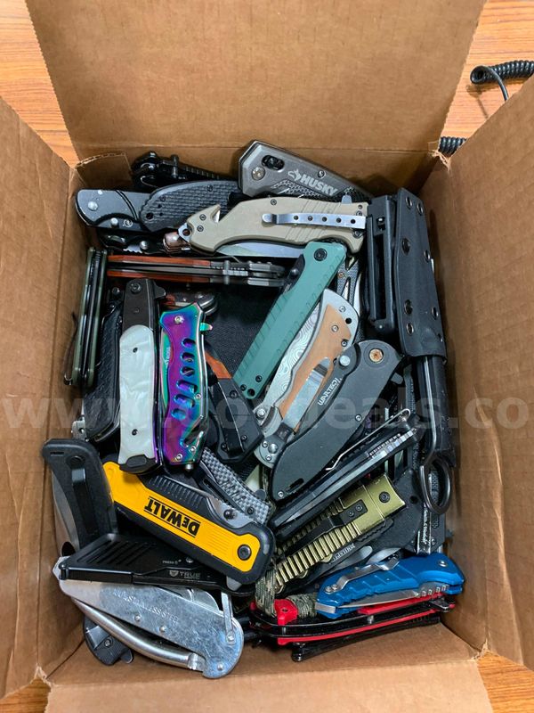 Box of Folding Knives