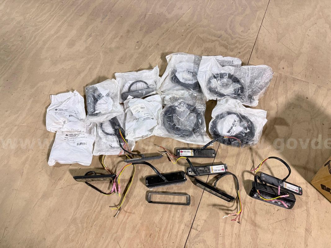 PD Lights, mounts, siren controllers