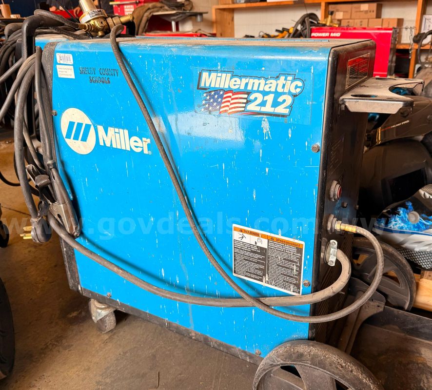 Miller Mig Welder MillerMatic 212