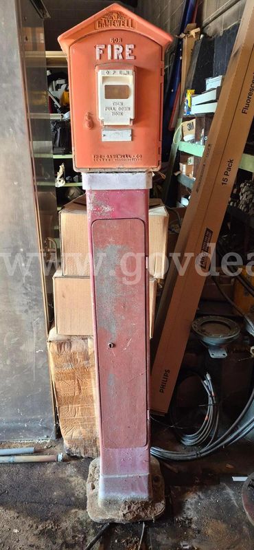 Gamewell Pedestal Box