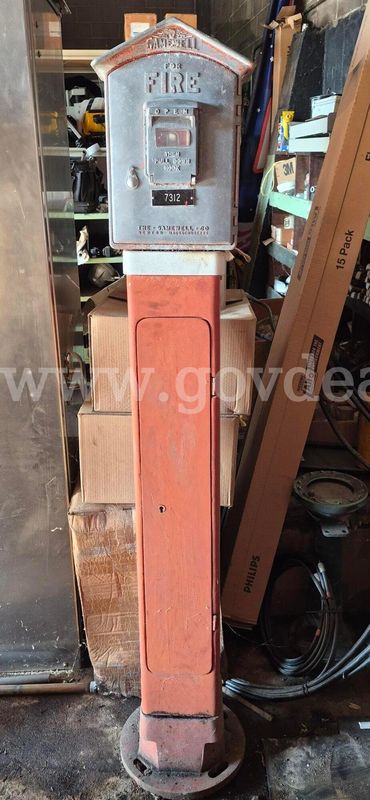 Sun Faded Gamewell Call Box