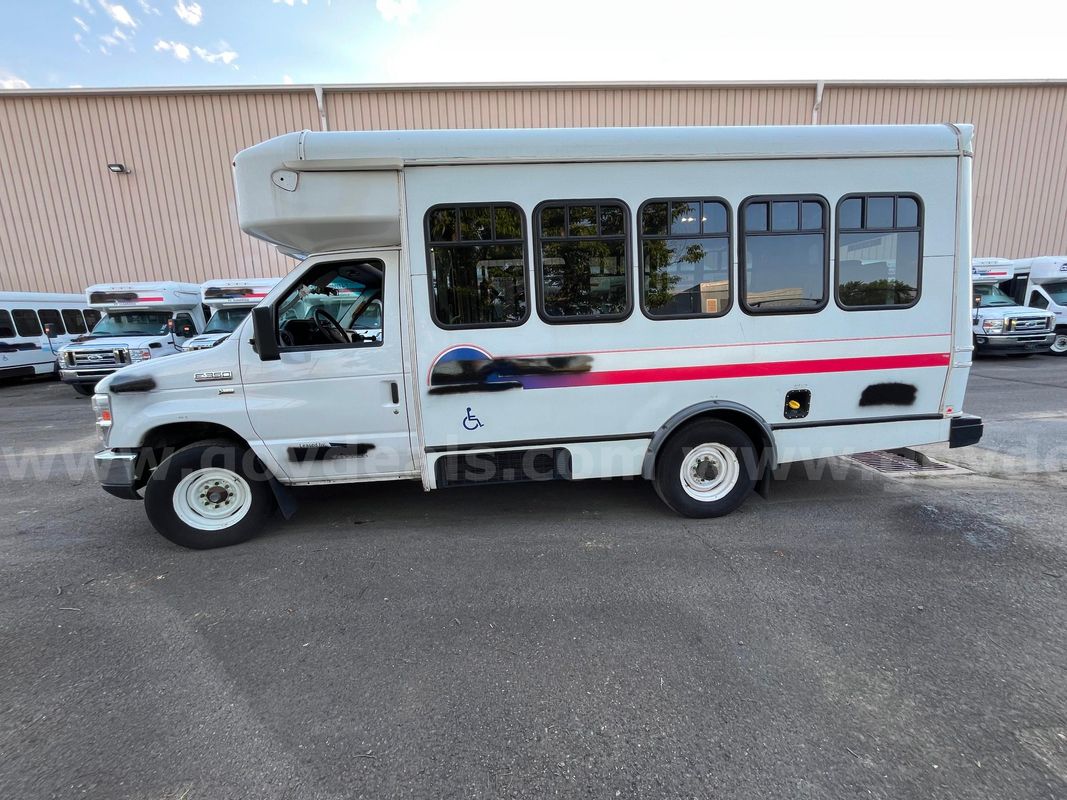 2018 Ford E350 Paratransit Van with wheelchair lift.