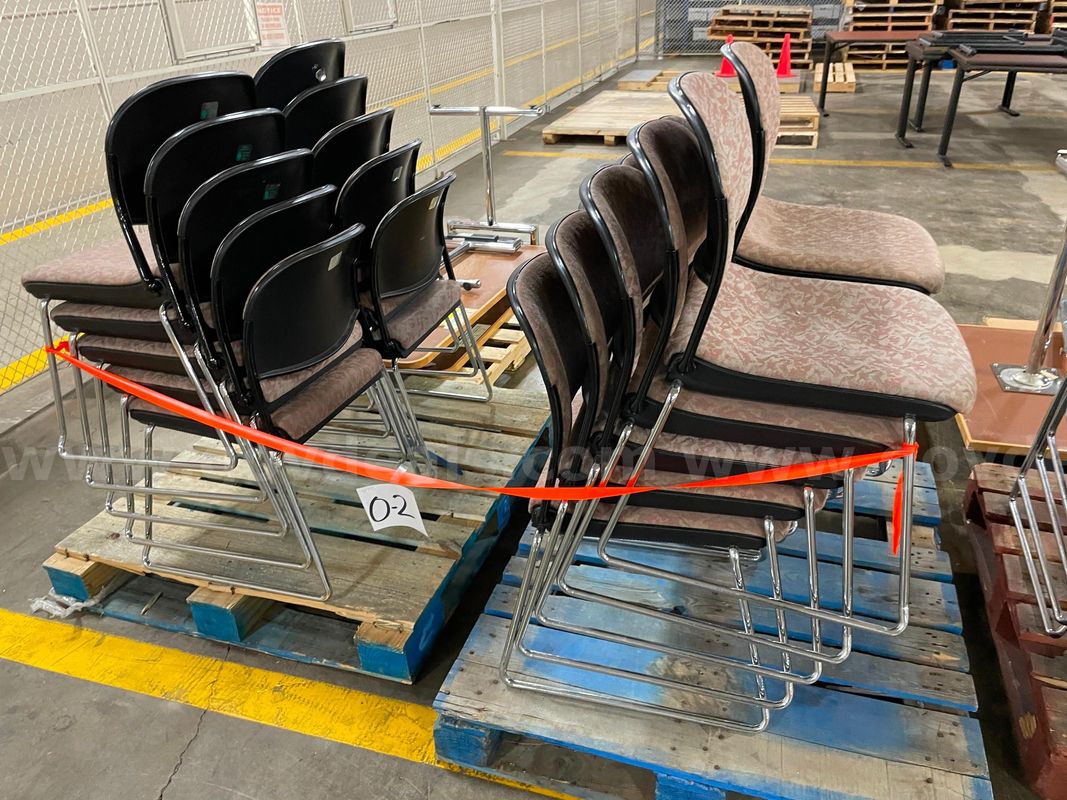 Lot of Stackable Chairs