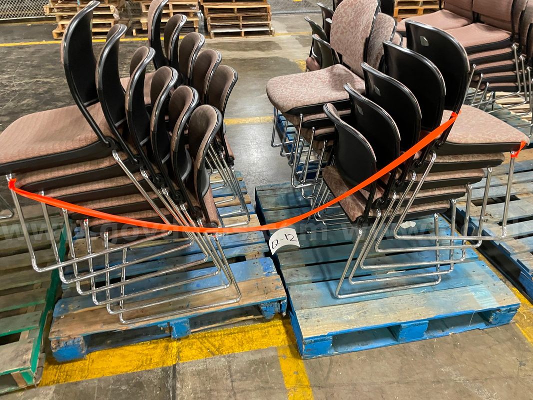 Lot of Stackable Chairs