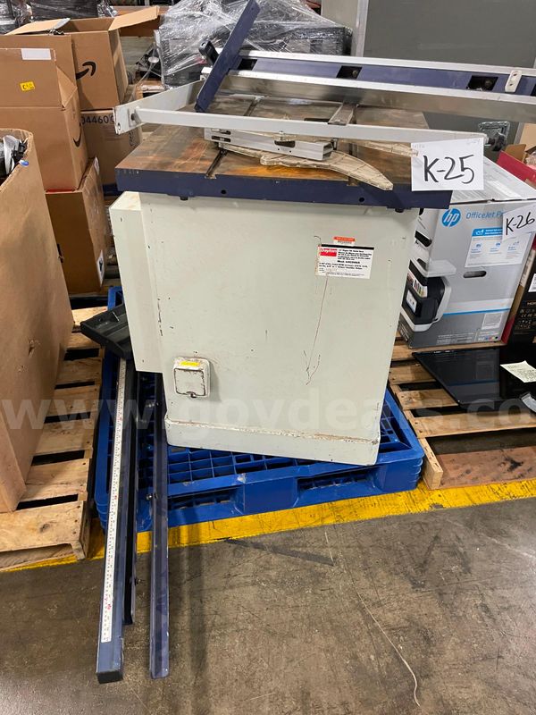 Dayton 12 inch Table Saw *Parts Only*