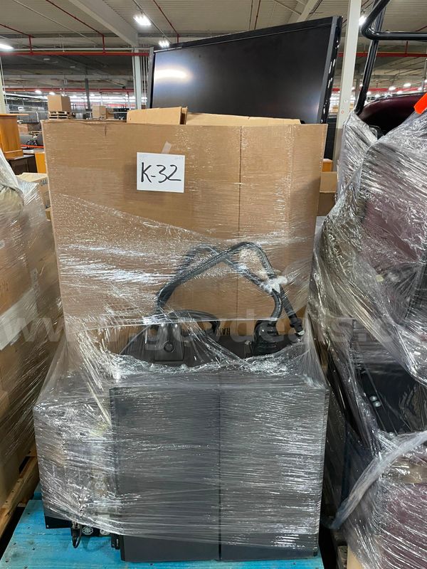 Lot of Power Amps, JBL Speakers, and TVs