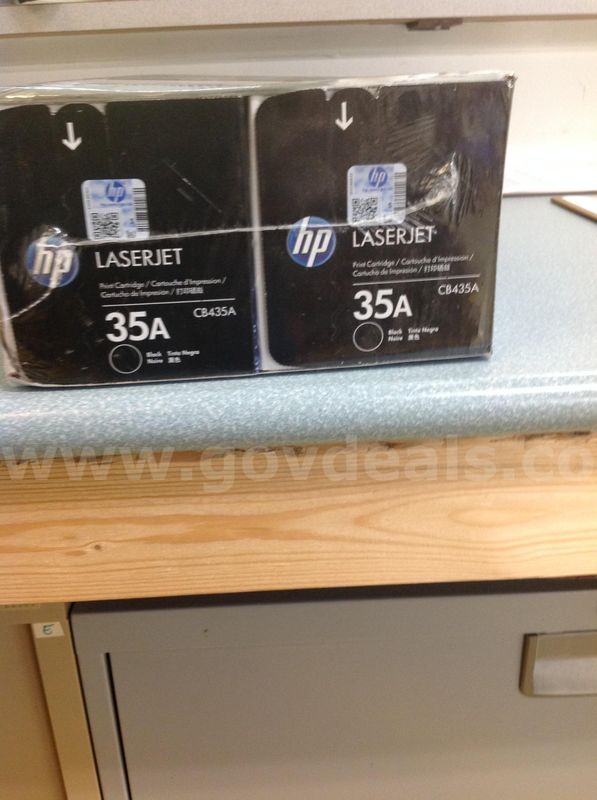 2- HP LaserJet Toner Cartridges 35A