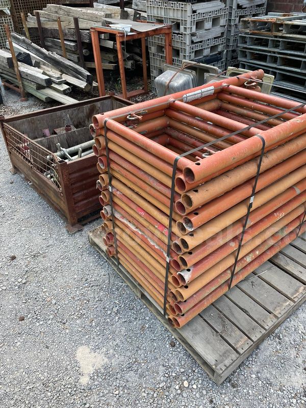 2  Pallets of Misc Scaffold Supports and more