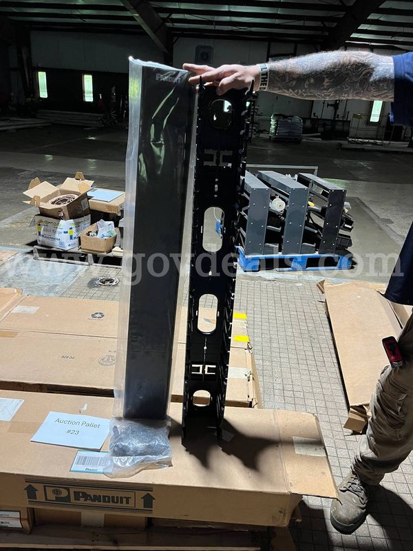 Six (6) Boxes  --  Panduit Wall Wiring Duct