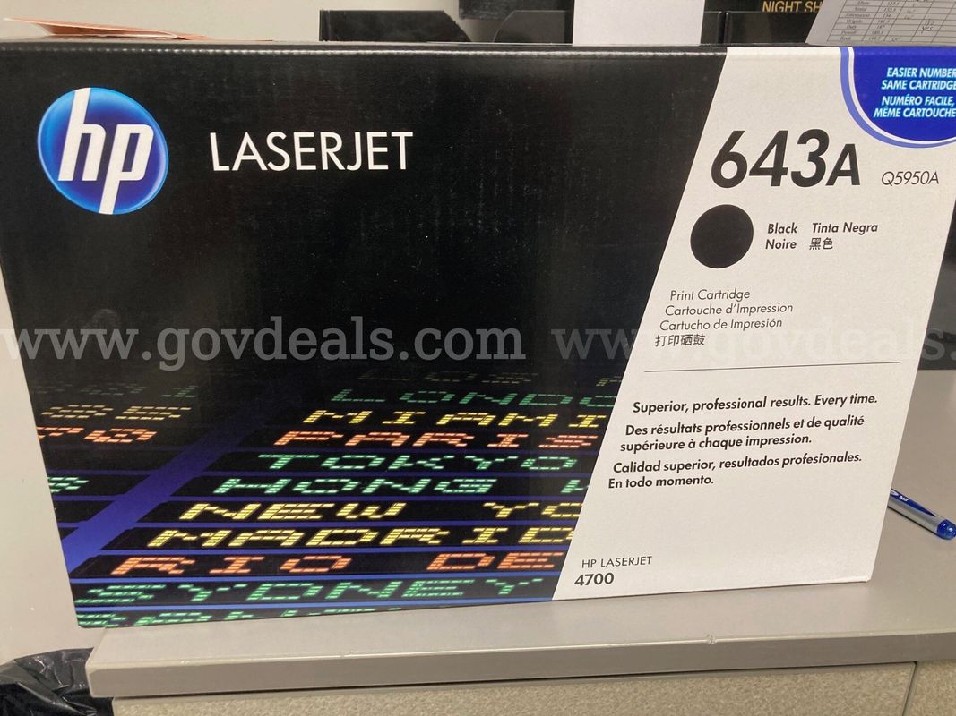 LaserJet 643A Black Toner
