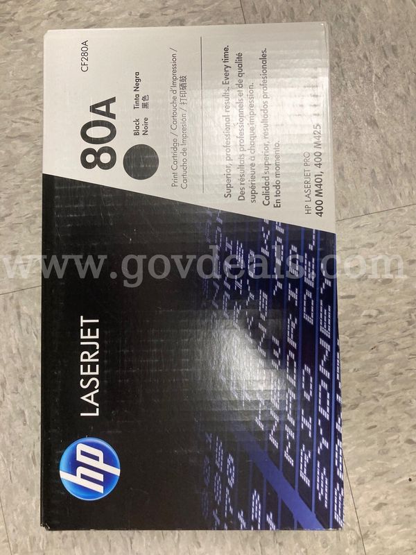 LaserJet 80A Black Toner