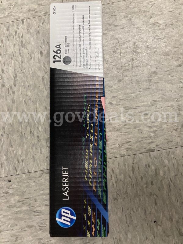 LaserJet 126A Black Toner
