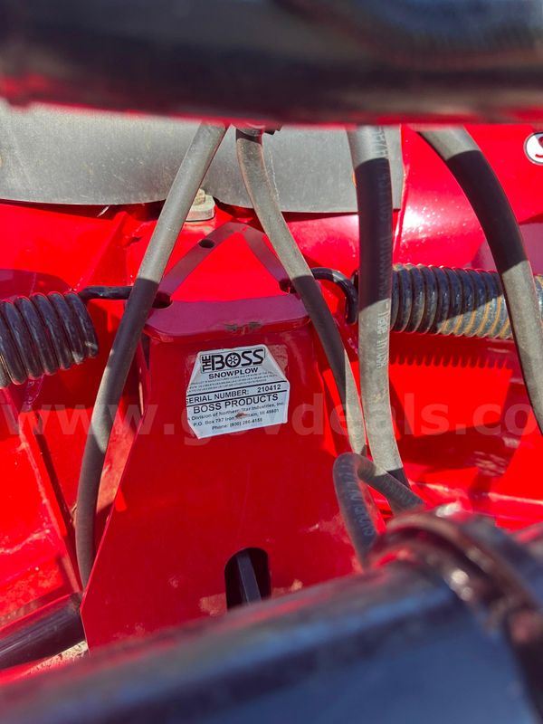 Boss 8'2" Power VXT Snow Plow