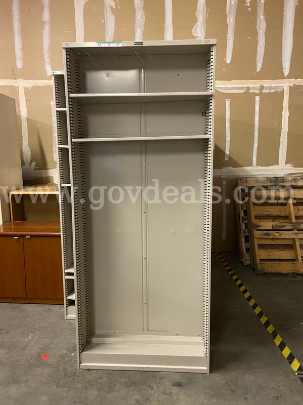 Lot of (4) Metal Shelving Units