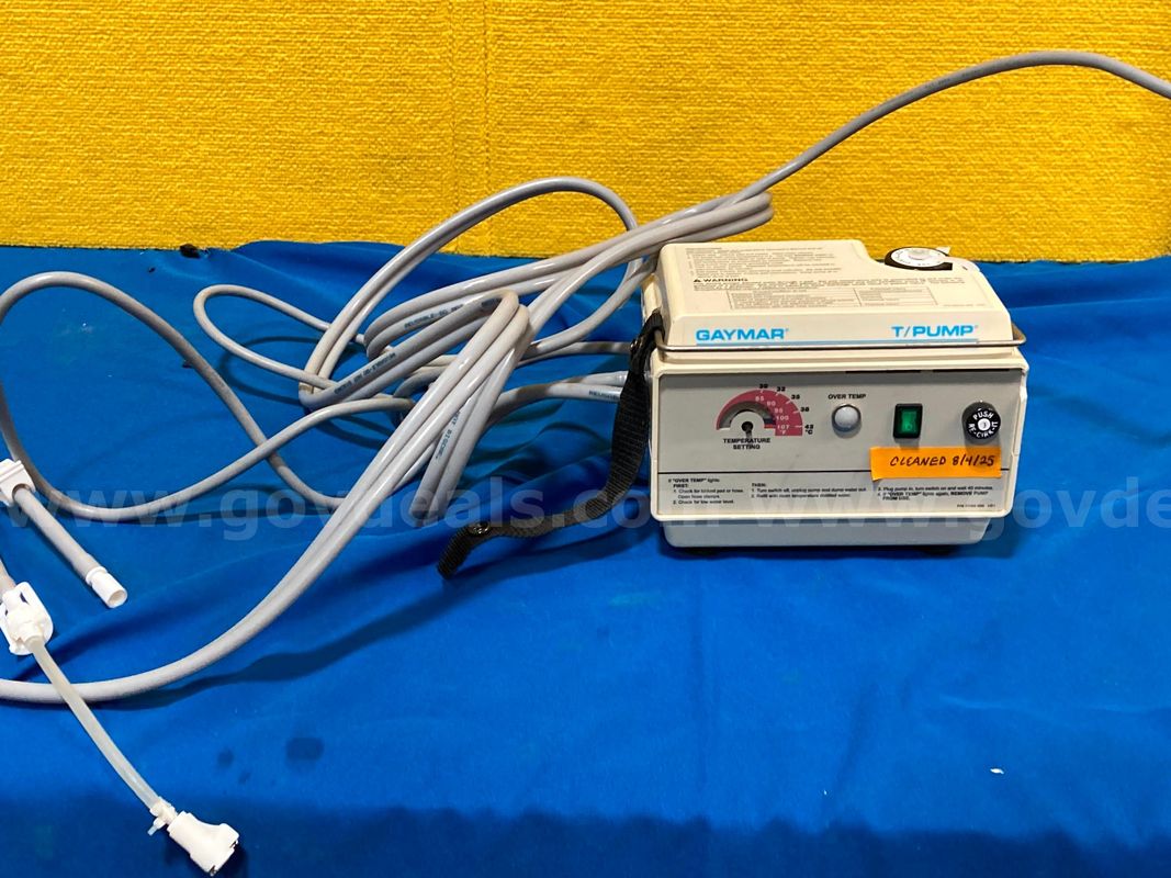 (1) Gaymar T-Pump Model TP-500 Heat Therapy Pump