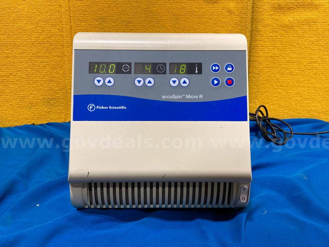 (1) Fisher Scientific accuSpin Micro R Centrifuge