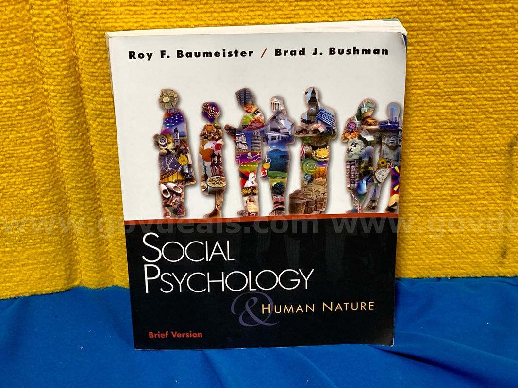 (1) Social Psychology and Human Nature, Brief Version