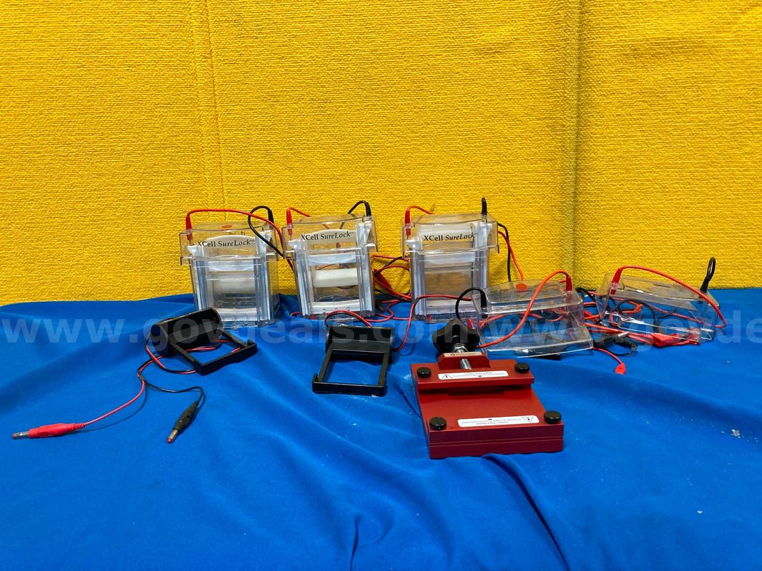 (1) Lot of Invitrogen E-Gel Parts