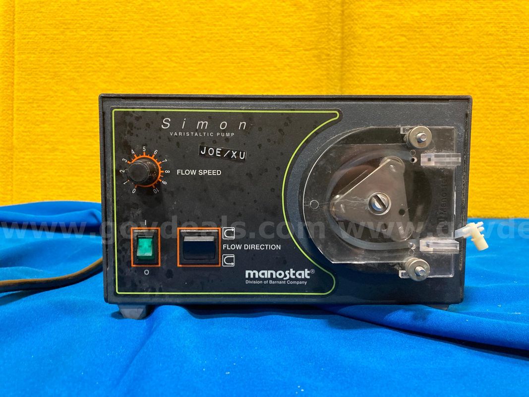 (1) Manostat Model 72-310-000 Varstaltic Pump