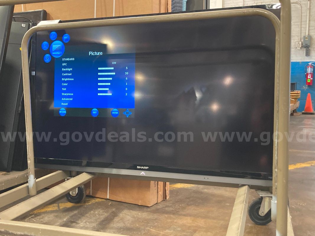 (1) Sharp Aquos Model LC-60LE6300U TV