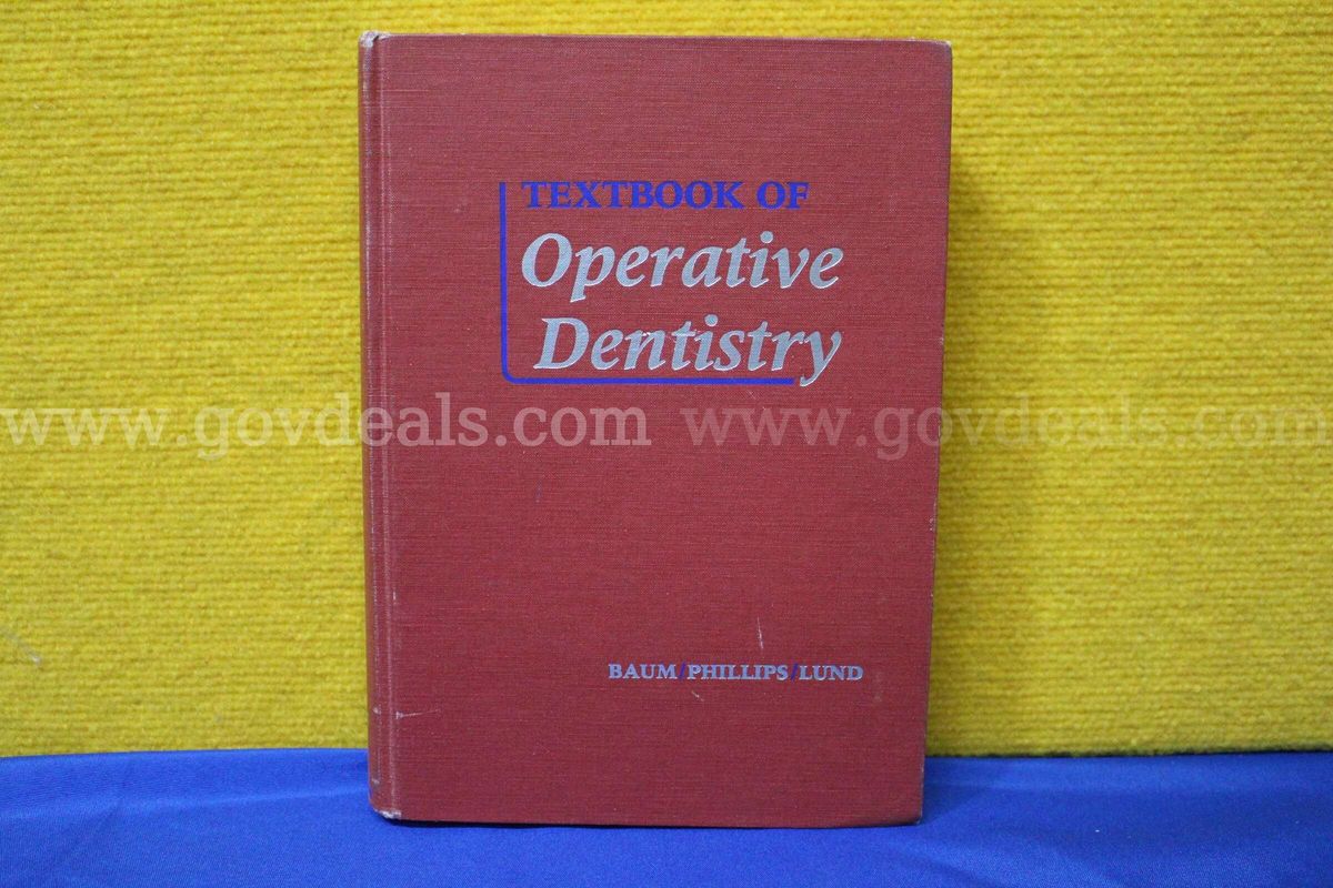 (1) Textbook of Operative Dentistry Book