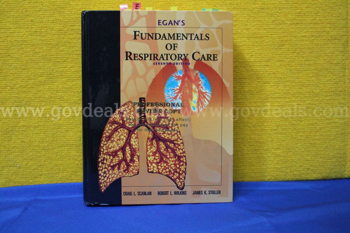 (1) Egan's Fundamentals of Respiratory Care (7th Edition) Book