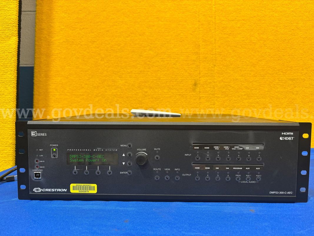 (1) Creston 3-Series DMPS3-330-C-AEC [IU042879]