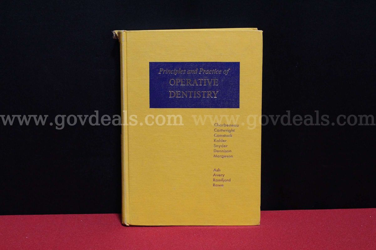 (1) Principles and Practice of Operative Dentistry Book