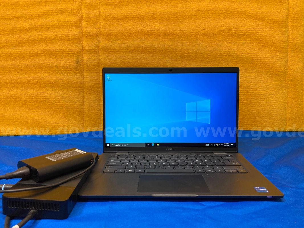 (1) Dell Latitude 7420 14" Laptop- Intel i5, 16GB RAM, 256GB SSD, OS: Windows 10 (1) Power Adaptor, (1) Docking Station