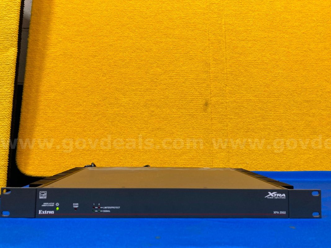 (1) Extron XPA 2002 Power Amplifier