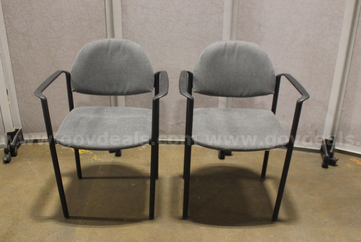(2) Upholstered Guest Chairs