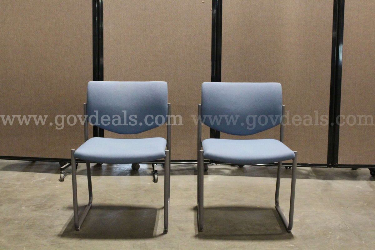 (2) Steelcase Player Guest/Reception Side Chairs