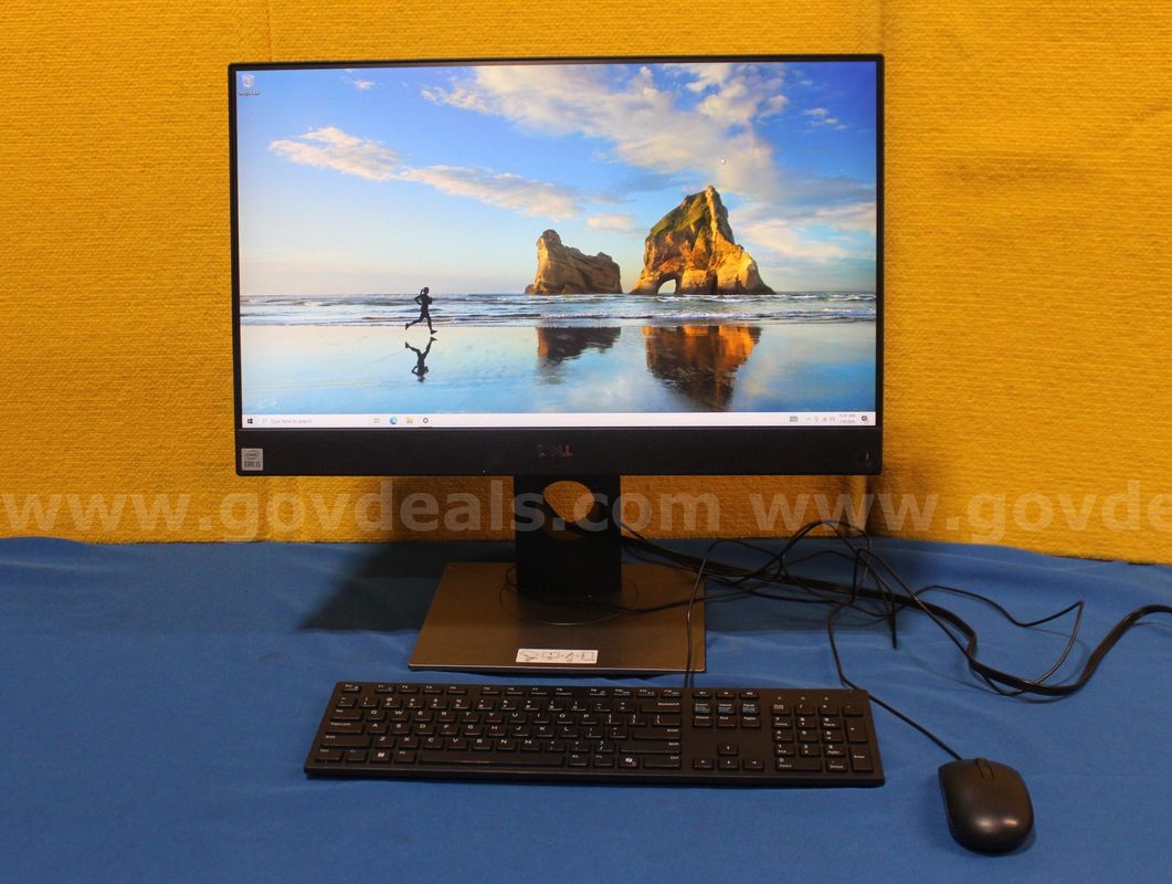 (1) Dell OptiPlex 7490 23.8" FHD All-in-One - Intel i5, 16GB RAM, 512 SSD, OS: Windows 10 Home (1) Keyboard (1) Mouse