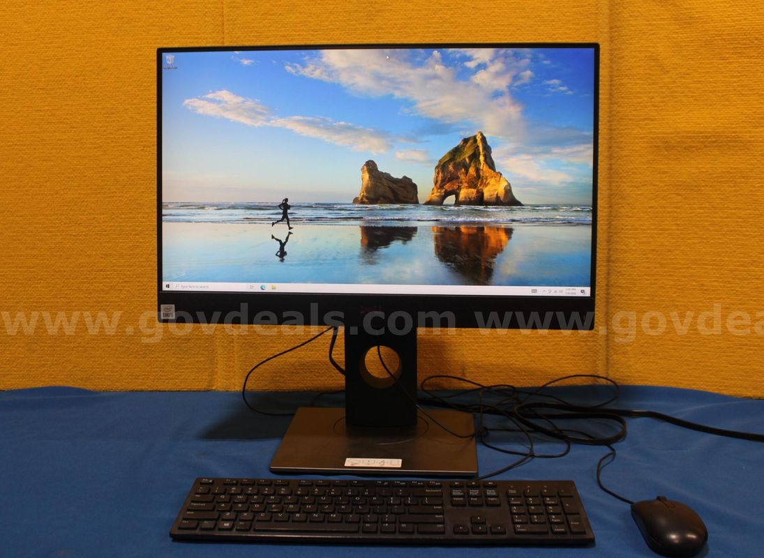 (1) Dell OptiPlex 7490 23.8" FHD All-in-One - Intel i5, 16GB RAM, 512 SSD, OS: Windows 10 Home (1) Keyboard (1) Mouse
