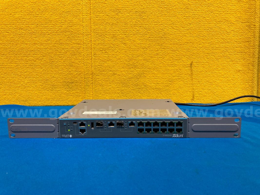 (1) Juniper Networks EX-2200-C Compact Ethernet Switch