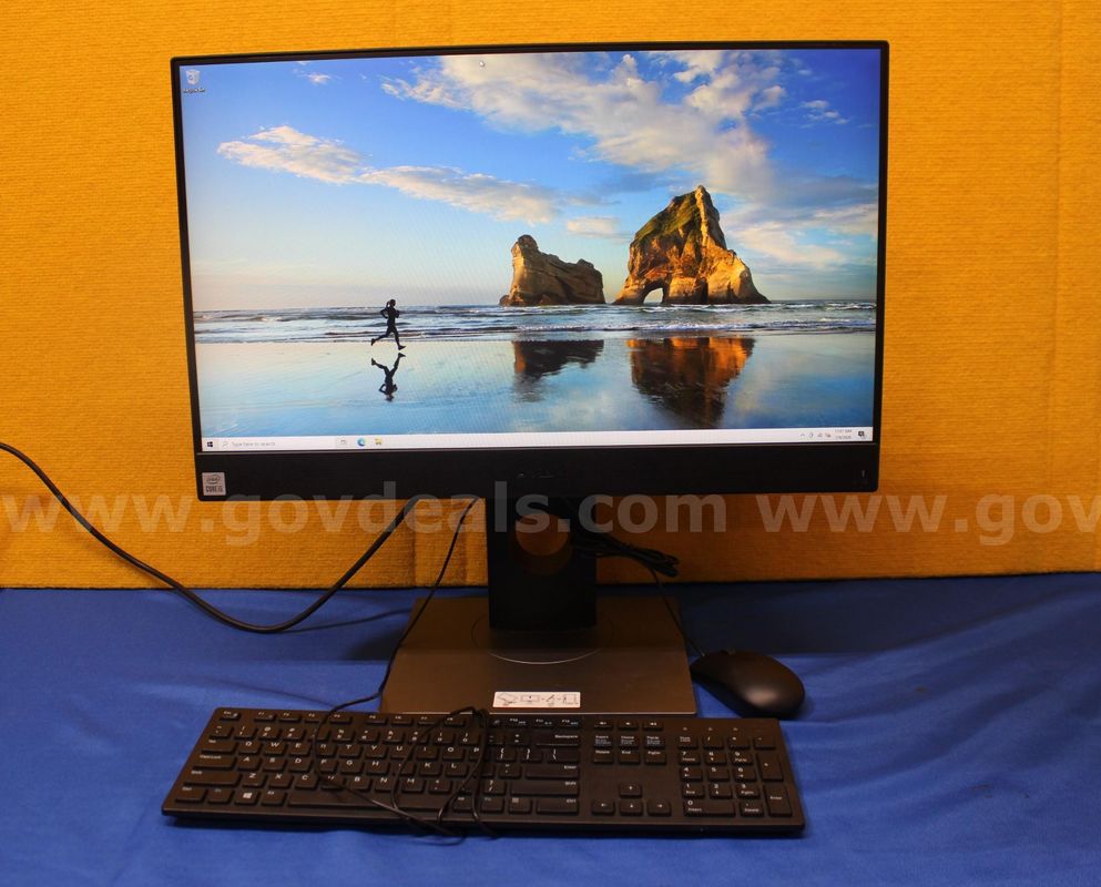 (1) Dell OptiPlex 7490 23.8" FHD All-in-One - Intel i5, 16GB RAM, 512 SSD, OS: Windows 10 Home (1) Keyboard (1) Mouse