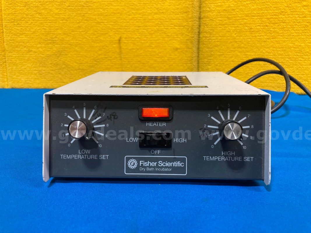 (1) Fisher Scientific Dry Bath Incubator