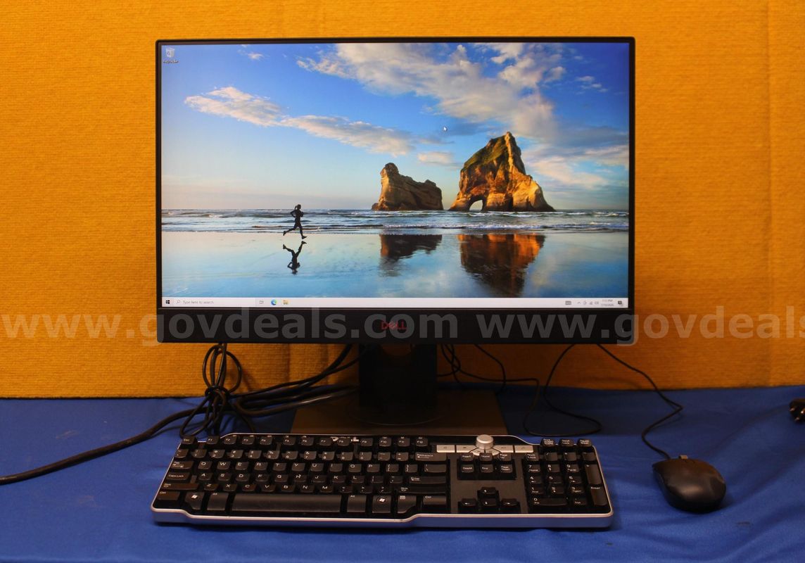 (1) Dell OptiPlex 7490 23.8" FHD All-in-One - Intel i5, 16GB RAM, 512 SSD, OS: Windows 10 Home (1) Keyboard (1) Mouse