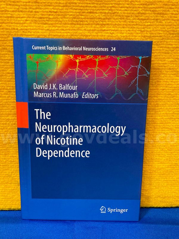(1) The Neuropharmacology of Nicotine Dependence Book