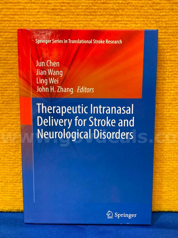 (1) Therapeutic Intranasal Delivery for Stroke and Neurological Disorders Book