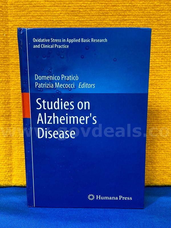 (1) Studies on Alzheimer's Disease Book