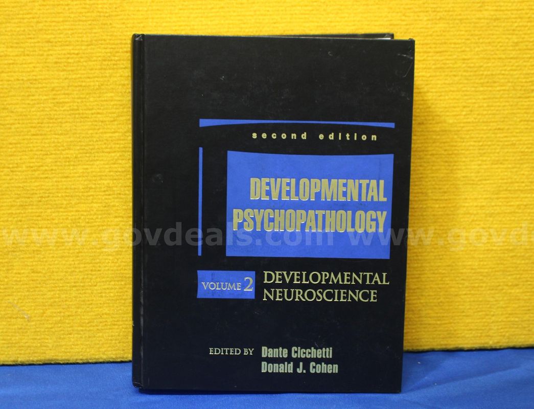 (1) Developmental Psychopathology (Second Edition, Volume 2: Developmental Neuroscience) Book