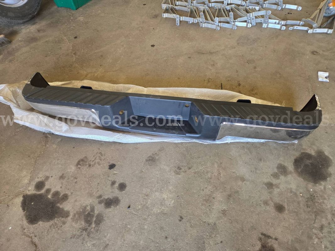Chrome Ford Superduty Rear Bumper