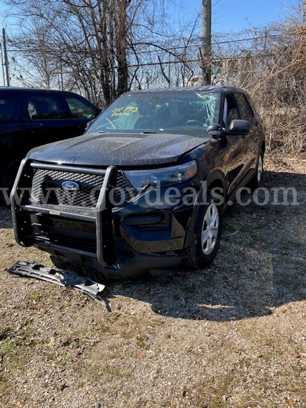 2022 Ford Explorer 4wd Police Pursuit Hybrid