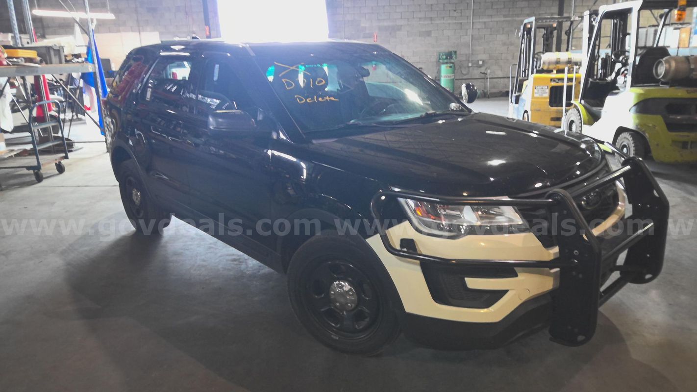 2016 Ford Explorer 4wd Police Pursuit