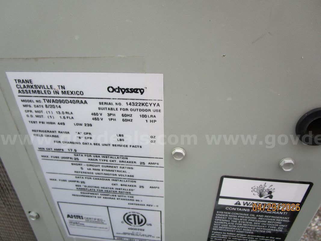 Trane Condenser