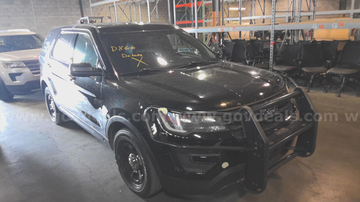 2017 Ford Explorer 4wd Police Pursuit
