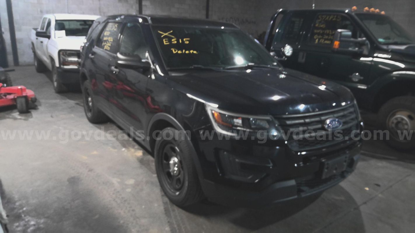 2018 Ford Explorer 4wd Police Pursuit