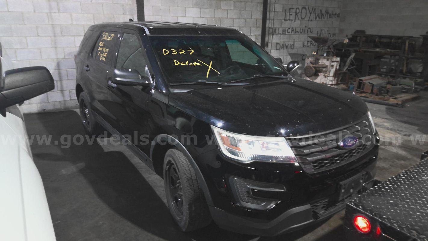 2016 Ford Explorer 4wd Police Pursuit
